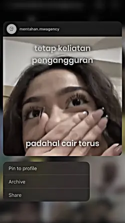 keliatan pngangguran