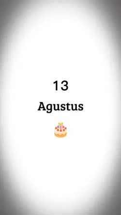 HBD 13 Agustus 2022