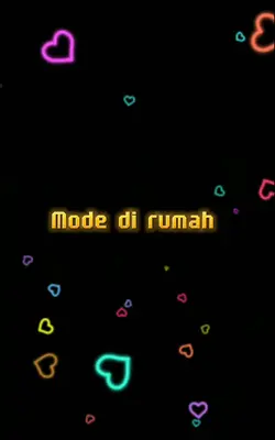 mode dirumah dan di 