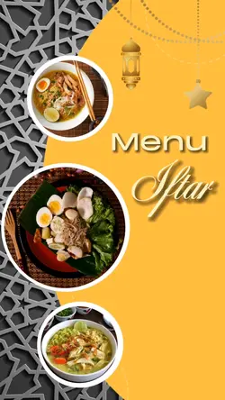Menu Iftar