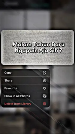 MALAM TAHUN BARU