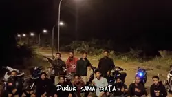 Duduk Sama Rata