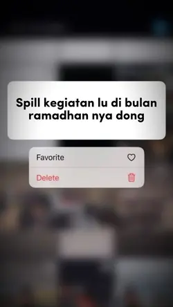 kegiatan bulan puasa