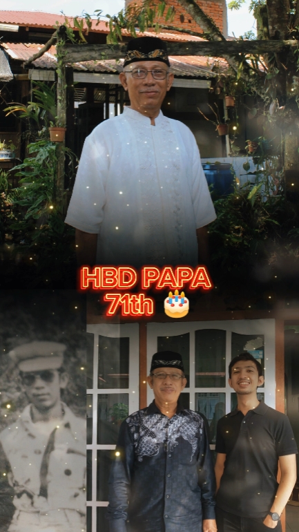 HBD KAKEK PAPA AYAH