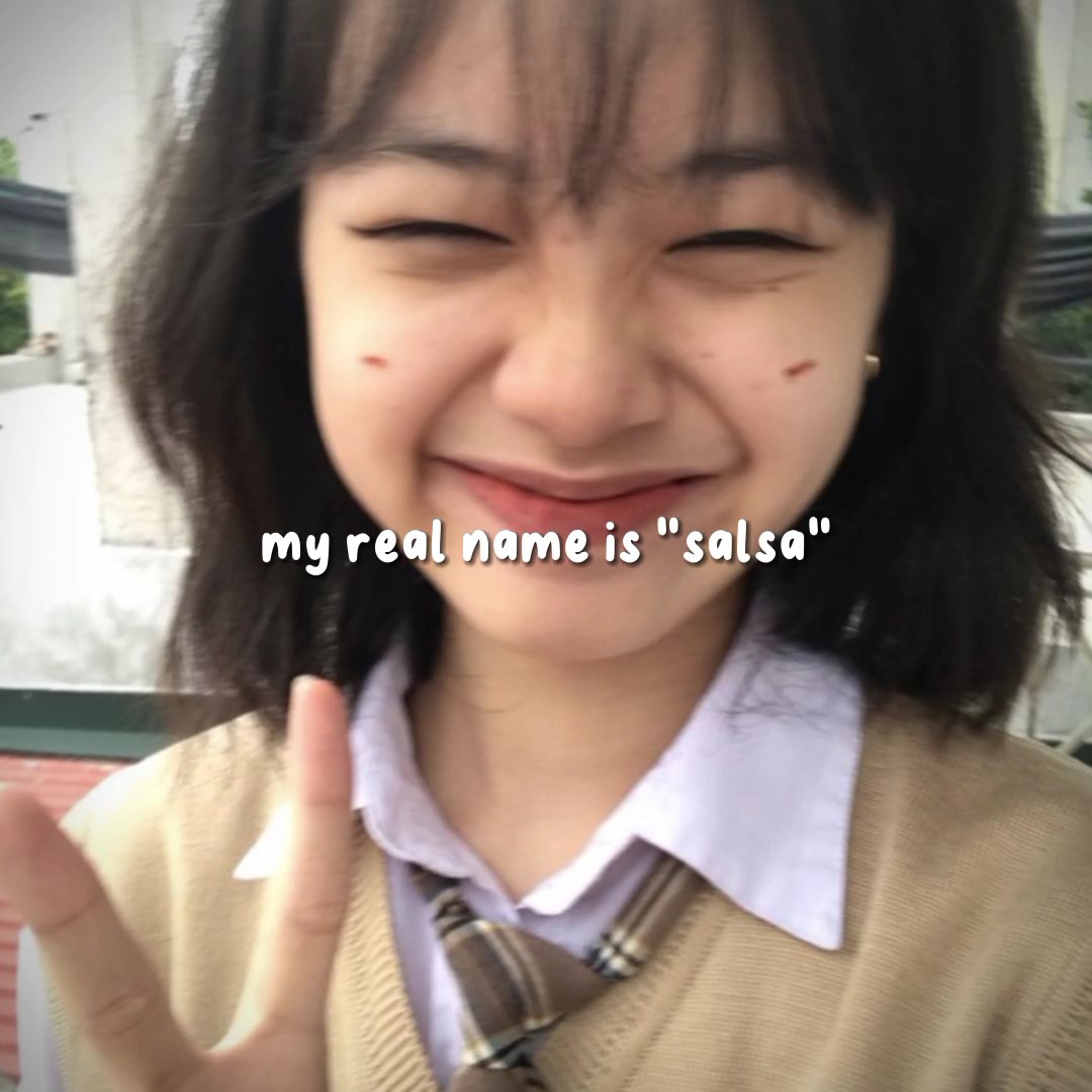 my real name