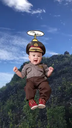 naik baling bambu
