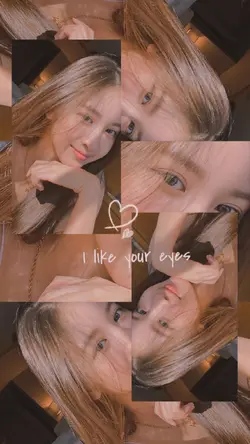I like your eyes