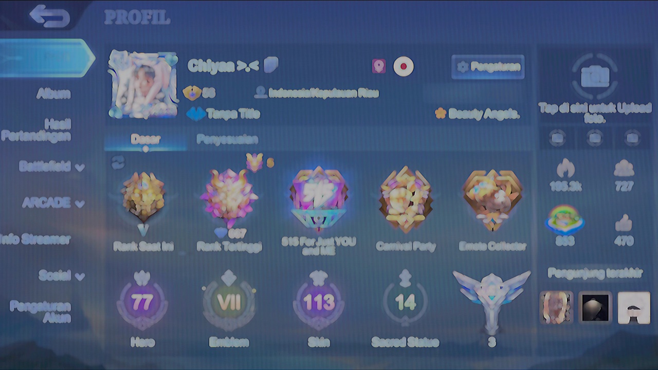 Profil + History WS