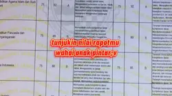nilai rapot