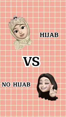 Hijab x No hijab