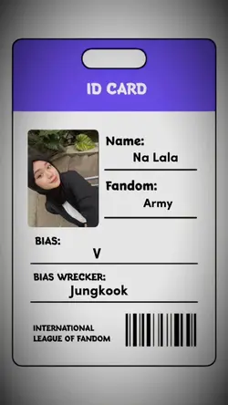 JJ TREN ID CARD UNGU