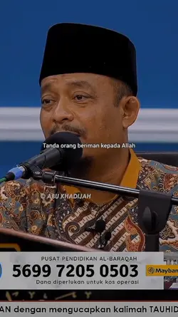 Tanda Orang Beriman