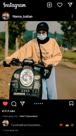Tren versi instagram