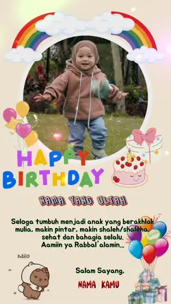 HAPPY BIRTHDAY ANAK