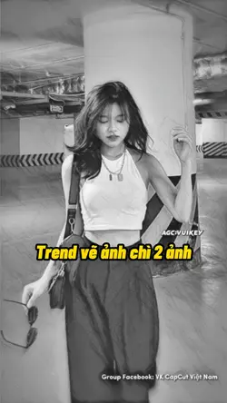 Trend vẽ ảnh chì