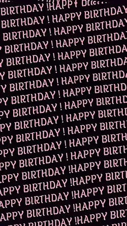 happy birthday!