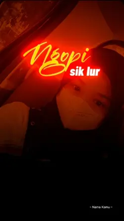 Tulisan nyala keren