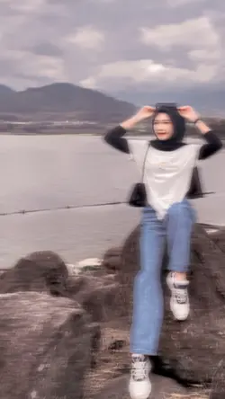 transisi + efek blur