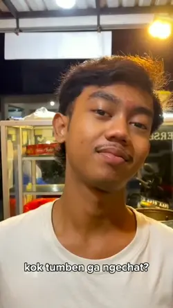 kok tumben ga chat