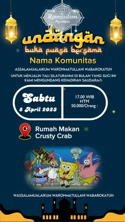Undangan Buka Puasa