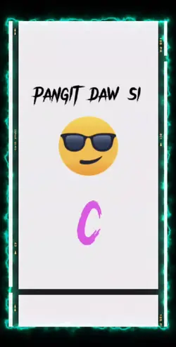 Pangit daw si C