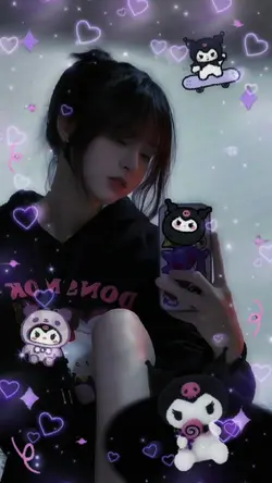 Khung Kuromi + màu 