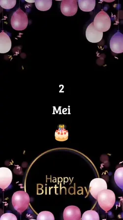 HBD 2 Mei