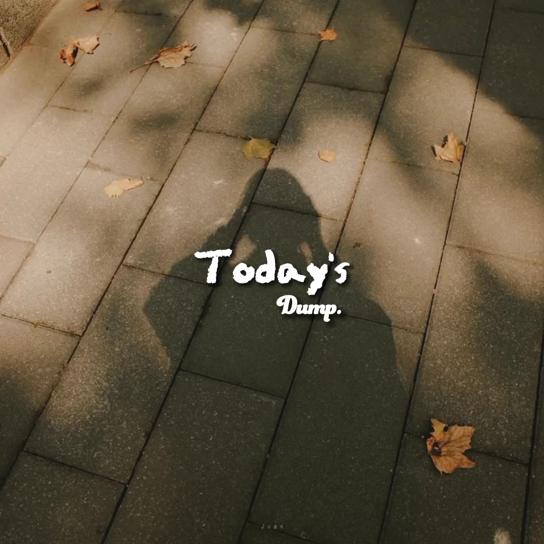 Despejo de hoje.