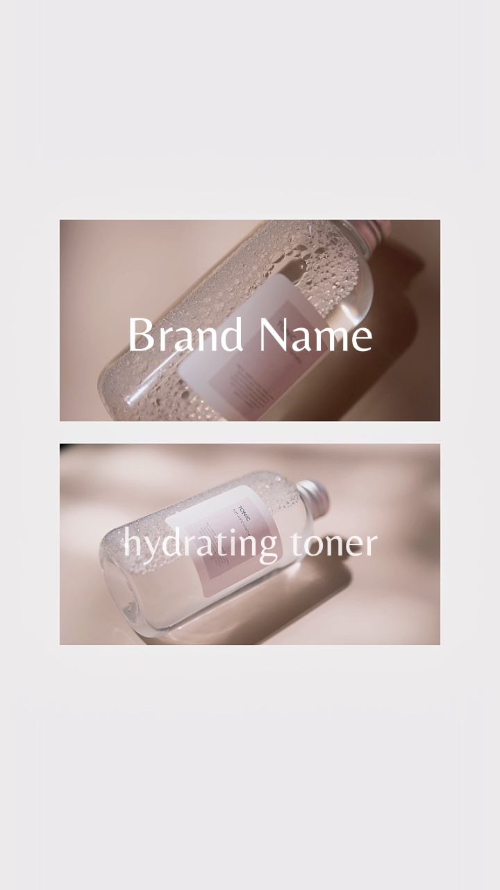 Branding Template for Skincare Products