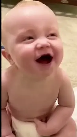 laughing baby
