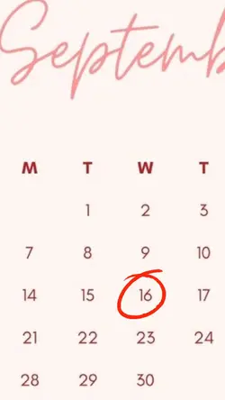 16 September