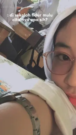 disekolah tidur mulu