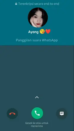 ditelpon ayang
