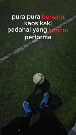 kebiasaan pemainbola