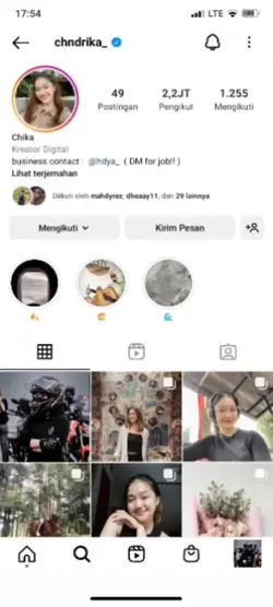 di post selebgram