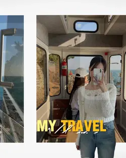 Slide vlog travel