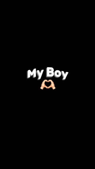 Flexing my boy <3