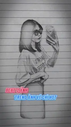 TREND ẢNH VẼ CHÌ 🍓