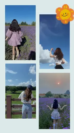 Mẫu 4 ảnh up story 
