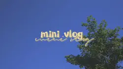 Mini Vlog Cute