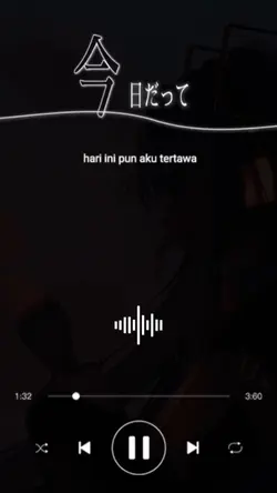 hari ini aku pun
