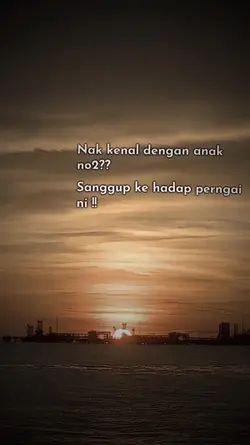 Anak Kedua Hadir