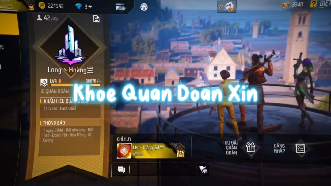 Mẫu Khoe Quân Đoàn