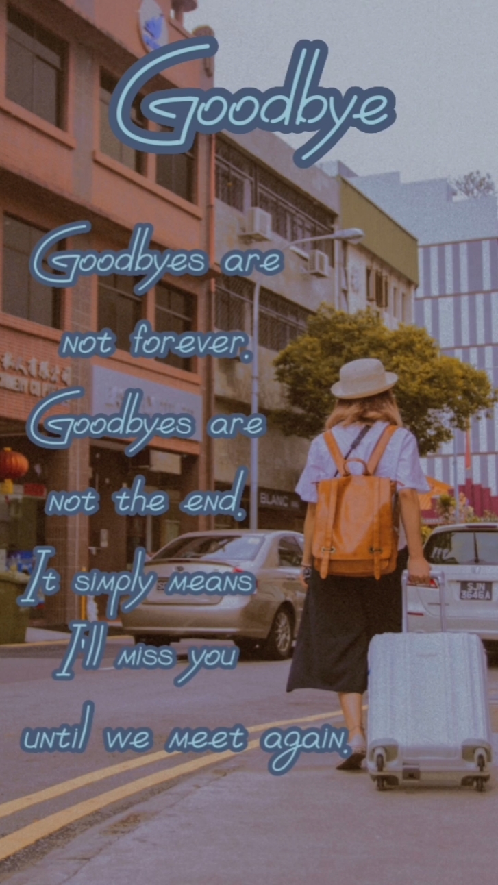 Adiós