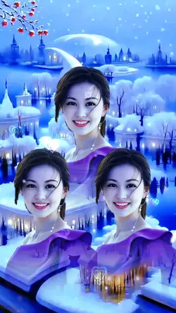 Cảnh Đẹp Tuyết Rơi