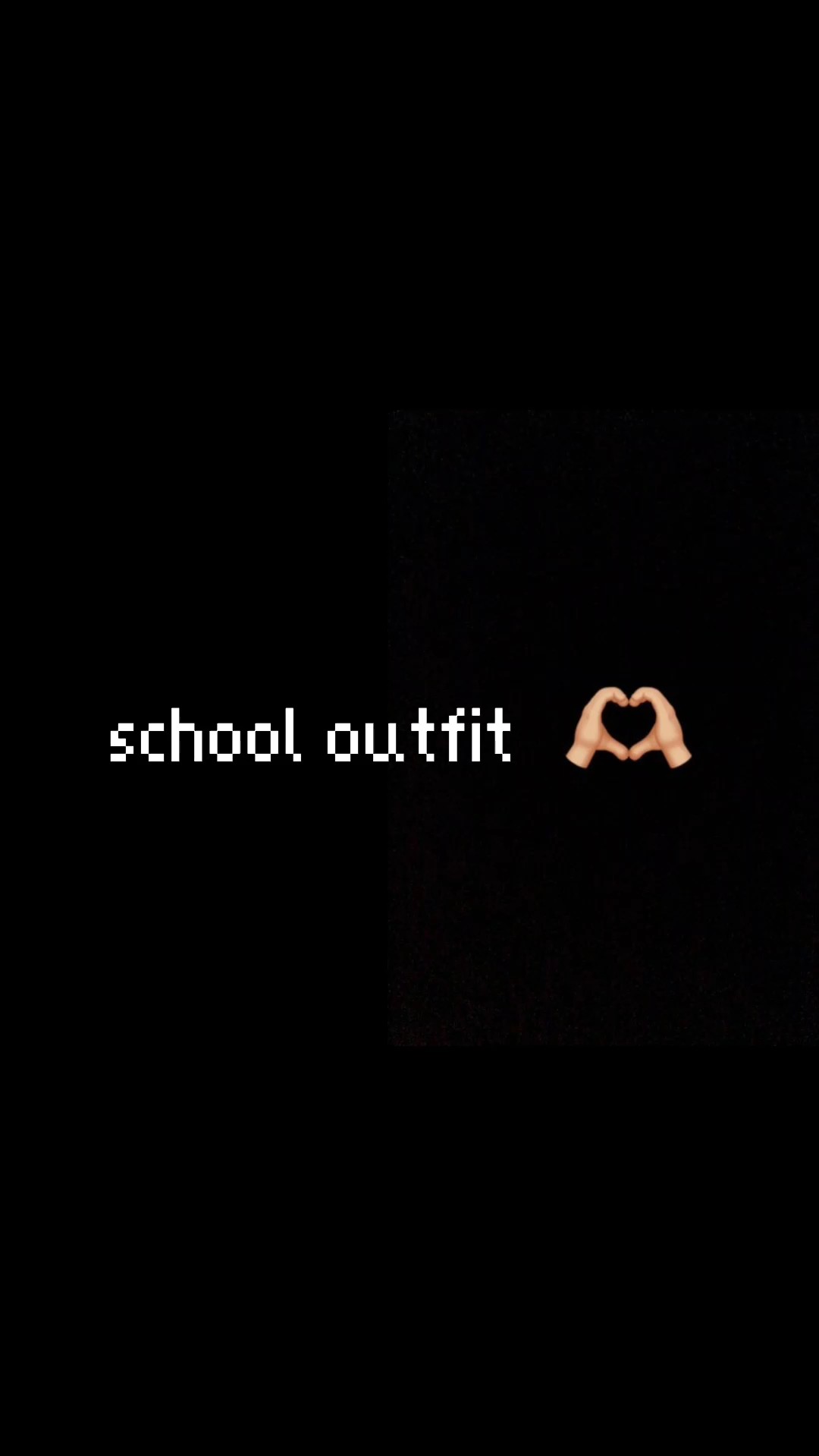 OUTFIT ESCOLAR