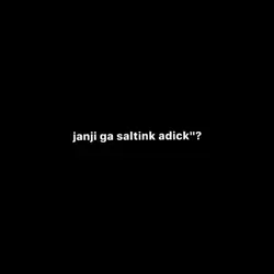 janji ga salting?