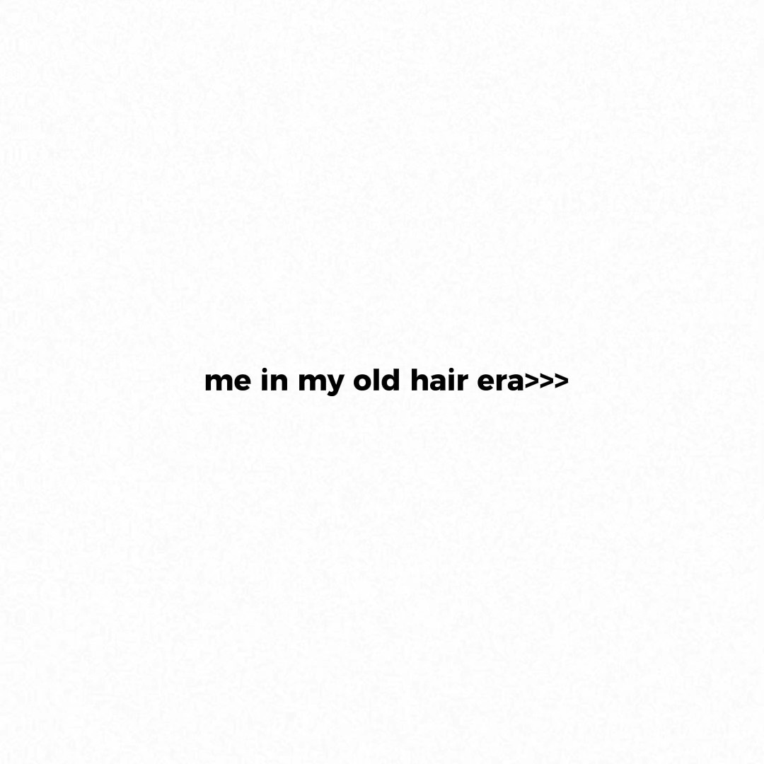 mes vieux cheveux