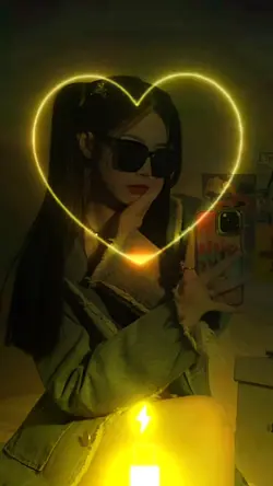 glowing overlay