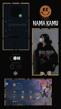 Teks bisa di ganti